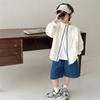 Boys' Lightweight Sun Protection Hooded Jacket