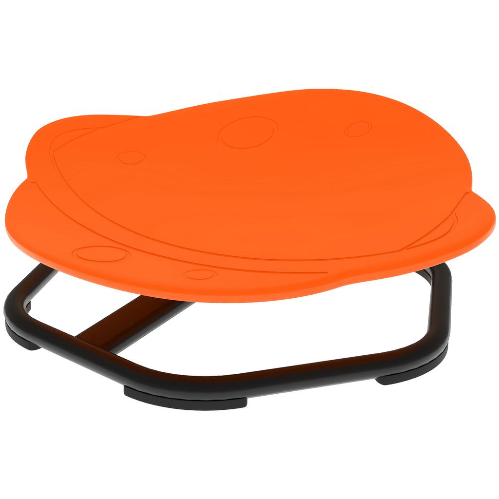 Planet-Shaped-kids Swivel Chair, Sensory Spinning Chair for Balance, Coordination Training, Orange