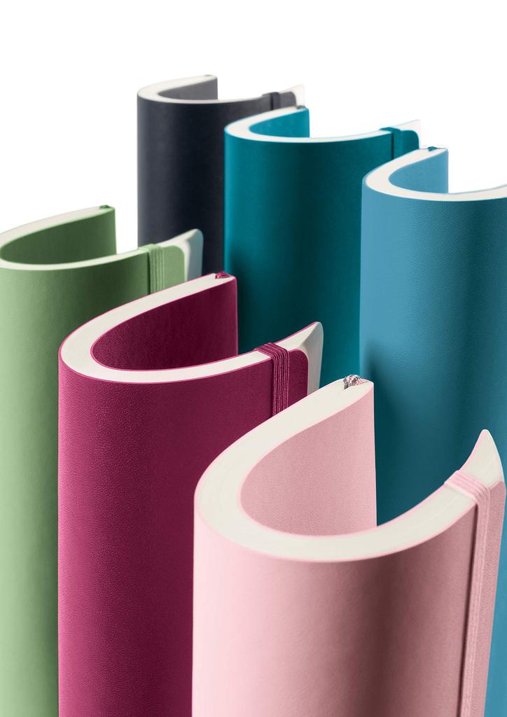 Leuchtturm Officially Imported Notebook, B5, Plain, Softcover, Anthracite, 355312,