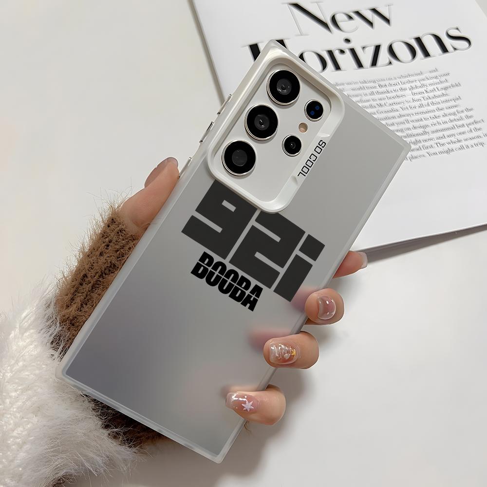 B-Booba Singer Phone Case For Samsung Galaxy S25 Edge S24 S23 S22 S21 S20 Ultra Funda Silicone Silver Cover