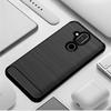 Для Nokia X7 nokia8.1 мягкий силиконовый чехол роскошный чехол из углеродного волокна для телефона nokia 8.1 x7 противоударные матовые задние чехлы