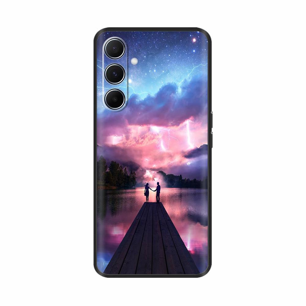 Для Samsung Galaxy A26 5G Чехол Роскошный Мягкий Черный Силиконовый Бампер Сумки для Телефона для Samsung A26 5G Чехлы Задняя Крышка Coque Funda Capa