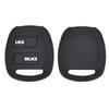 Силиконовый автомобильный дистанционный брелок с 2 кнопками, чехол для Toyota Land Cruiser Rav4 Alphard Celica Pixis, защитный чехол для кожи