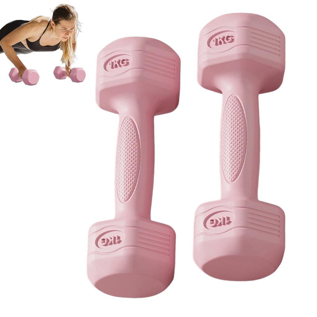 Pair of Small Dumbbells for Women Home Fitness Beginner Arm Muscle Training Weight Loss Kids Boys