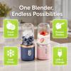 Double Cup USB Juicer 400Ml Capacity Portable Juicer Global Buyers Single Cup Blender  Office Use
