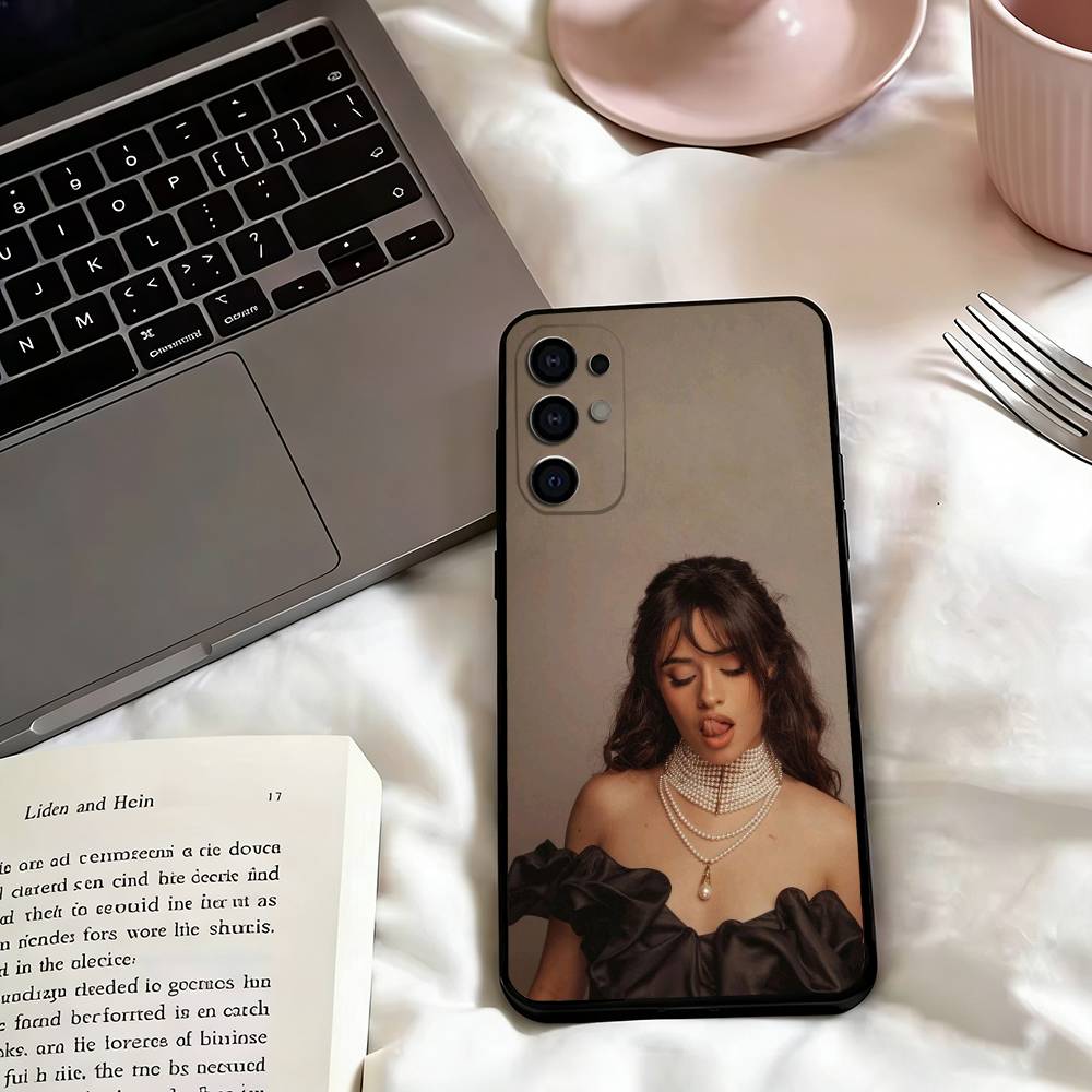 Чехол для телефона Camila-a Singer Cabello-o для Samsung S25,S24,S21,S22,S23,S30,Ultra,S20,Plus,Fe,Lite,Note,10, Черный чехол