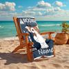 Personalized customized proof beach towel with Gremlins pattern - soft, absorbent,quick-drying,perfect swimming,camping&bathing