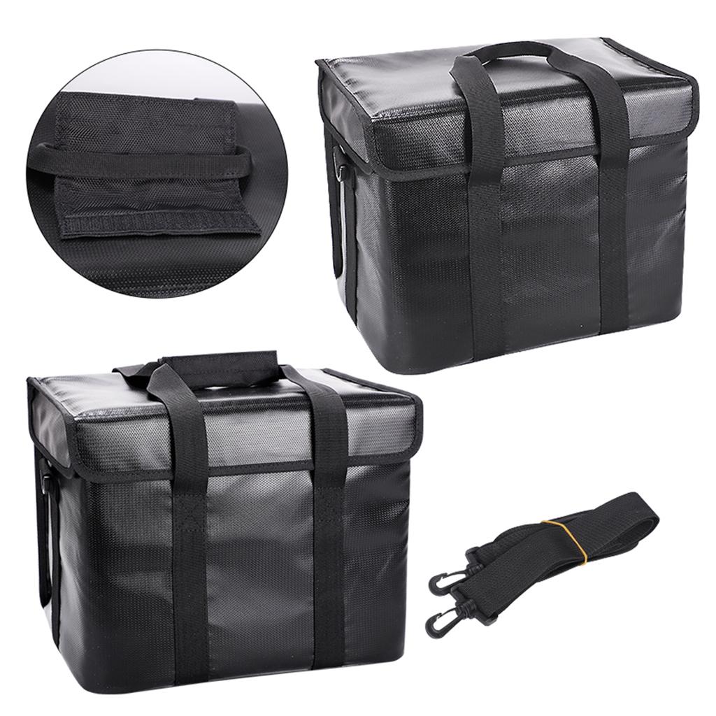 Огнестойкая защитная сумка Lipo Safe Взрывозащищенная защитная батарея Водонепроницаемая сумка с ручкой-молнией