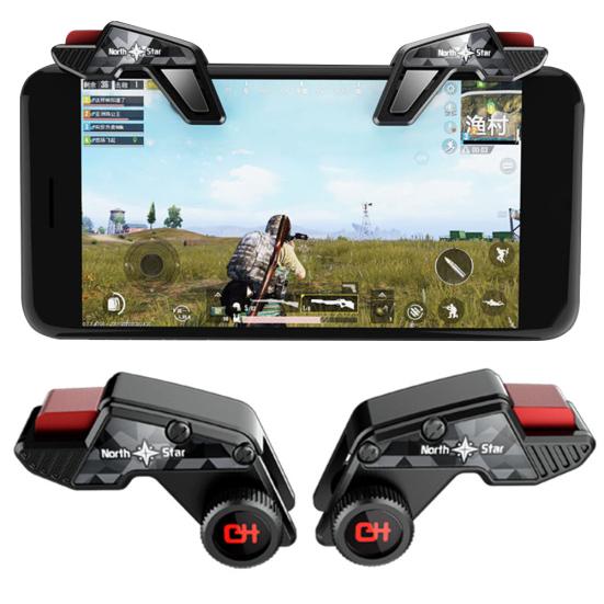 2Pcs S8 Mobile Phone Game Controller Fire Button Shoot Trigger Handle for PUBG