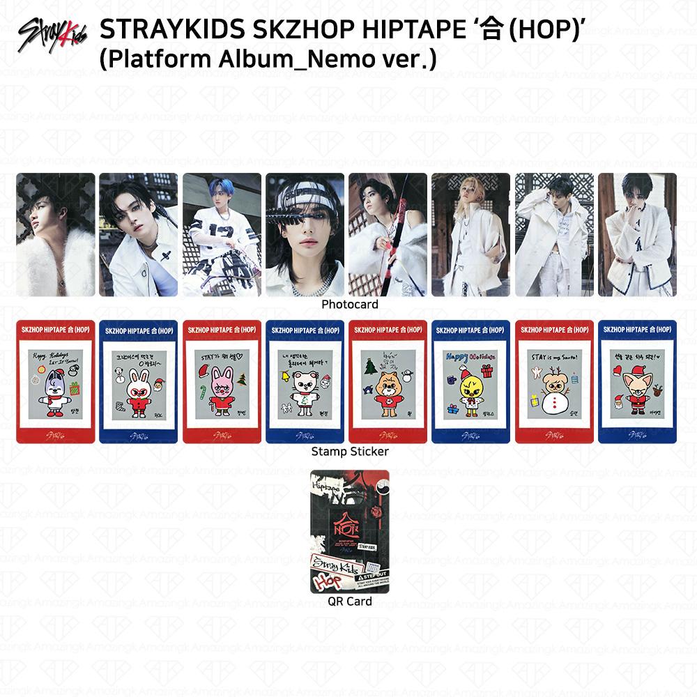 Stray Kids Skzhop hiptape Hop Platform Album Nemo ver официальная фотокарточка Kpop