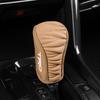 Car Gear Shift Protector Cover Leather Car Shift Knob Cover For Toyota C-HR Camry TRD Crown GR Yaris RAV4 Mirai Prius Accessory