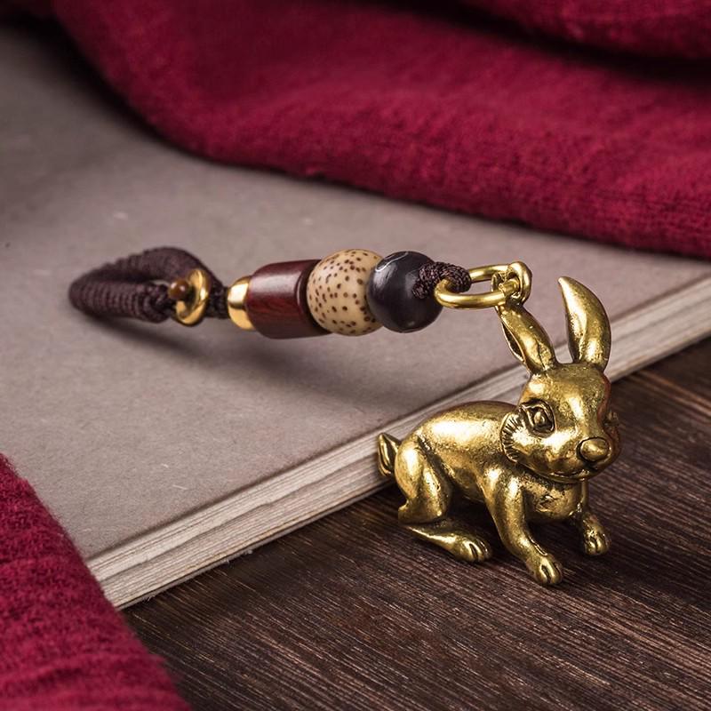 Латунный кулон-брелок с двенадцатью знаками зодиака - Подарок ручной работы для мужчин и женщин