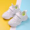 Детские маленькие белые туфли весна и лето для мальчиков и девочек сетчатые дышащие нескользящие спортивные туфли для детей среднего и старшего возраста с мягкой подошвой для бега