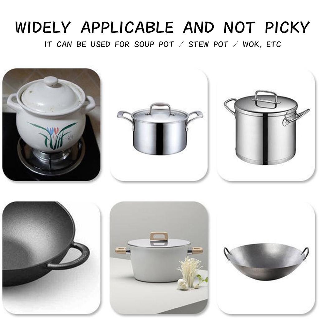 2pcs Silicone Heat Insulation Oven Handle -hot Pot Clip Kitchen Accessories