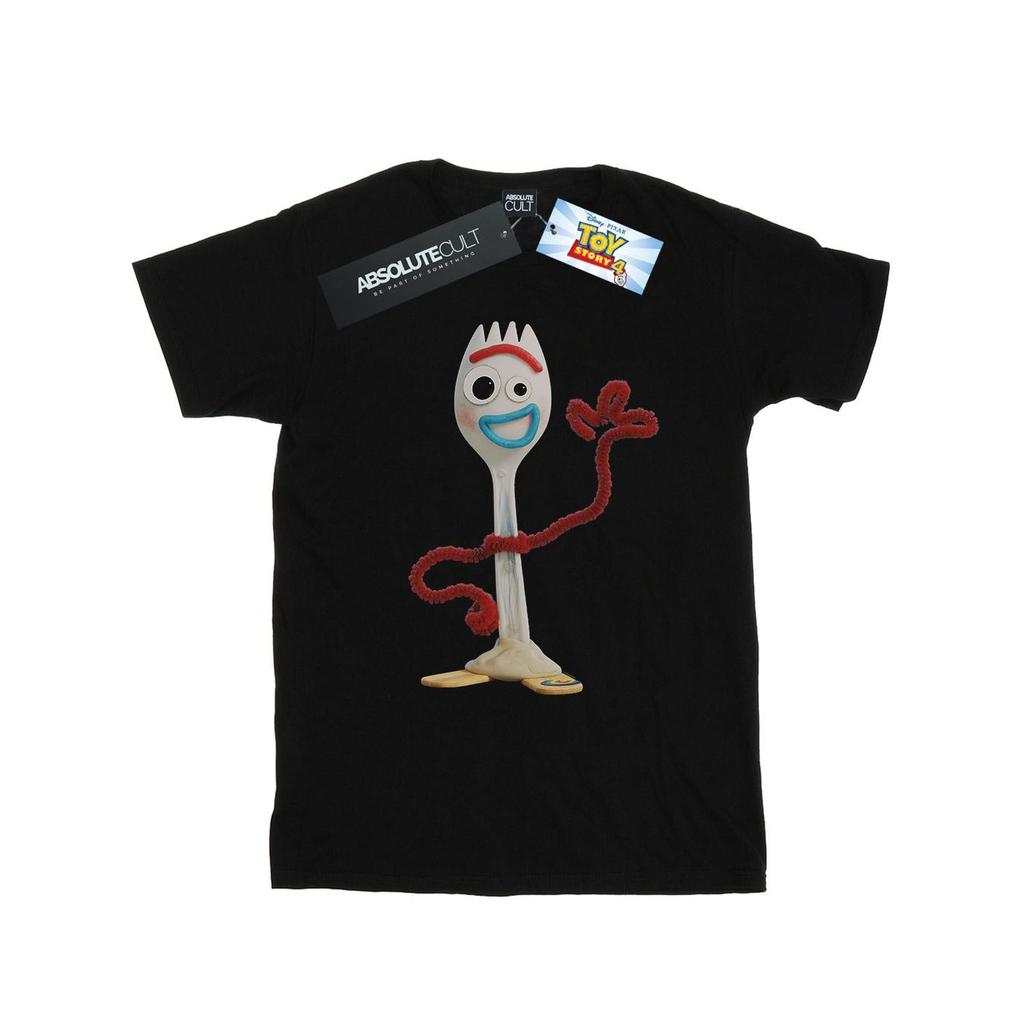 Disney Womens/Ladies Toy Story 4 Forky Cotton Boyfriend T-Shirt