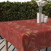 Stain-resistant Printed Tablecloth Rectangle 140X240 Cm FLORES, by Soleil d'Ocre