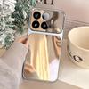Чехол для Xiaomi 17T Pro, 17T Trending с большим окном, зеркальный корпус телефона