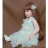 Силиконовые Reborn Baby, всего тела, 55 см, Reborn Baby Bolls, красивая кукла для девочек, игрушки, куклы принцессы для детей, подарки