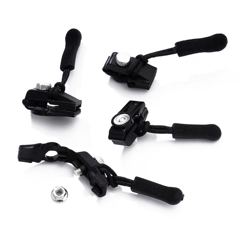 10/15 шт. комплект для ремонта молнии, универсальная мгновенная замена для ремонта молнии, скользящие зубцы, головка молнии для 3 разных размеров