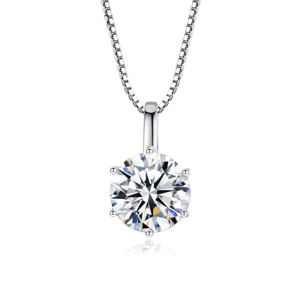 Classic Zircon Jewelry Set: Necklace, Earrings & Ring