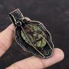 Dragon Bloodstone Pendant Copper Wire Wrapped Pendant Gemstone Copper Jewelry Handmade Brand New Pendant Dragon Bloodstone Jewelry For Gift