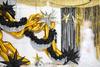 3D Star Foil Balloon 95cm Black
