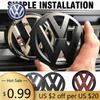 Для VOLKSWAGEN VW 3D Накладки на значки переднего капота и заднего багажника автомобиля Наклейка для Volkswagen VW Golf 4 MK4 5 MK5 6 MK6 7 MK7 Sportva