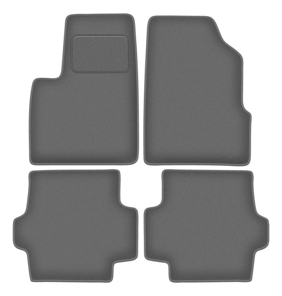 Velour graphite car mats for: Chrysler Pacifica Touring SUV (2003-2008)