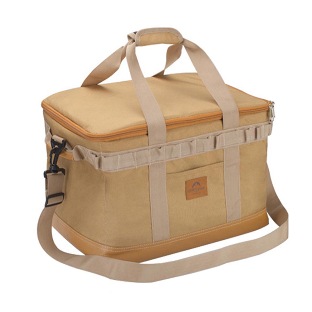 Оксфордская сумка для хранения на природе, экономия места, водонепроницаемая сумка для пикника и лагеря, прочная портативная лямка, противоскользящая подставка для ног, уличные аксессуары