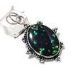 Ammolite Gemstone Handmade 925 Sterling Silver Gift Jewelry Pendant 2.21" H0D45