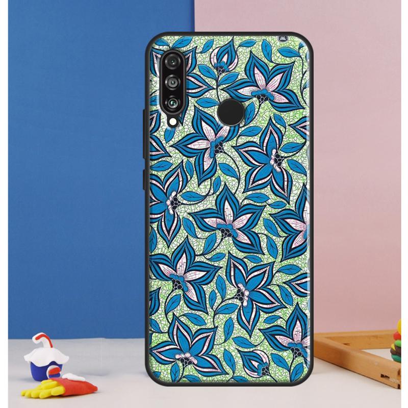 African Style Fabric Print Case For Huawei Nova 10 9 SE 8i 11i 12i 12s Y60 Y61 Y70 Y90 Y72 Y73 Y91 P60 Pro P30 P40 Lite