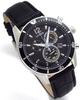 Citizen Genuine Leather Replacement Strap Black Japan Model Number BK Eco-Drive Chronograph, Solar, Strap, Included, Base, VO10-6742F