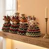 Cartoon Crochet Animal Christmas Tree Kit Christmas Crochet Handmade Toy  Holiday Gifts