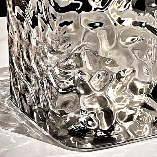 Transparent Storage Box Desktop Organizer With Press Type Lid Dressing Table Storage