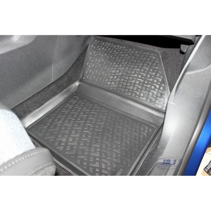 Tapis De Sol En Caoutchouc - J&J AUTOMOTIVE - Peugeot 5008 - Sur Mesure - Antidérapant - TPE Non Toxique