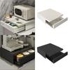 Countertop Drawer Cabinet Multipurpose Microwave Stand Kitchen Storage Rack Countertop Coffee Holder for Bar Cafe Restaurant