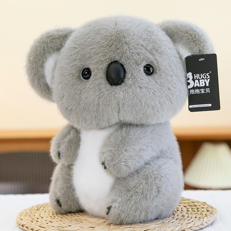Cartoon Plush Koala Toy Adorable Animal Doll Girls Kids Bedtime Companion Gift