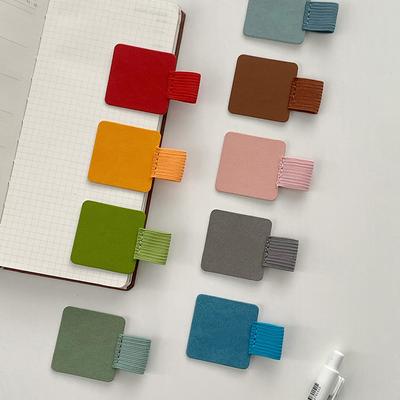 Петли для ручек Держатели для карандашей Самоклеящаяся подкладка из ПУ кожи Для стилуса Карандаша Книг Блокнотов Защита от потери Защита от падения Эластичные петли