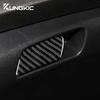 Настоящая мягкая карбоновая наклейка для Honda Accord 2013 2014 2015 2016 2017 LHD Рамка кнопки переключателя бардачка автомобиля Аксессуары
