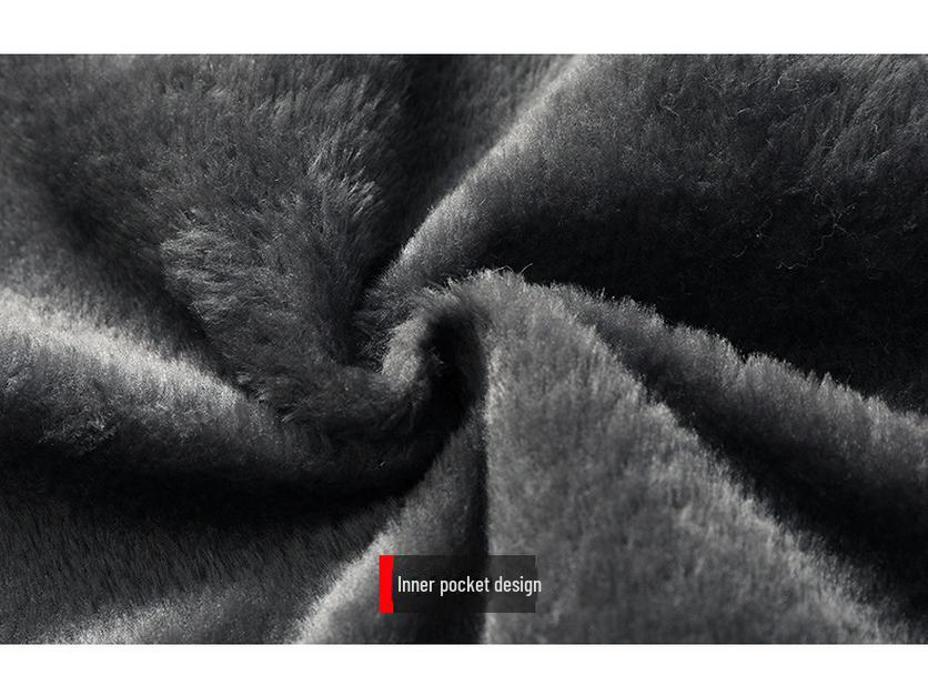 Утолщенная флисовая зимняя куртка: Теплое, морозостойкое, молодежное повседневное пальто для активного отдыха