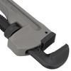 TONE Aluminum Pipe Wrench Applicable Pipe Diameter 50A Total Length 290mm Maximum Opening 60mm ALPW-300
