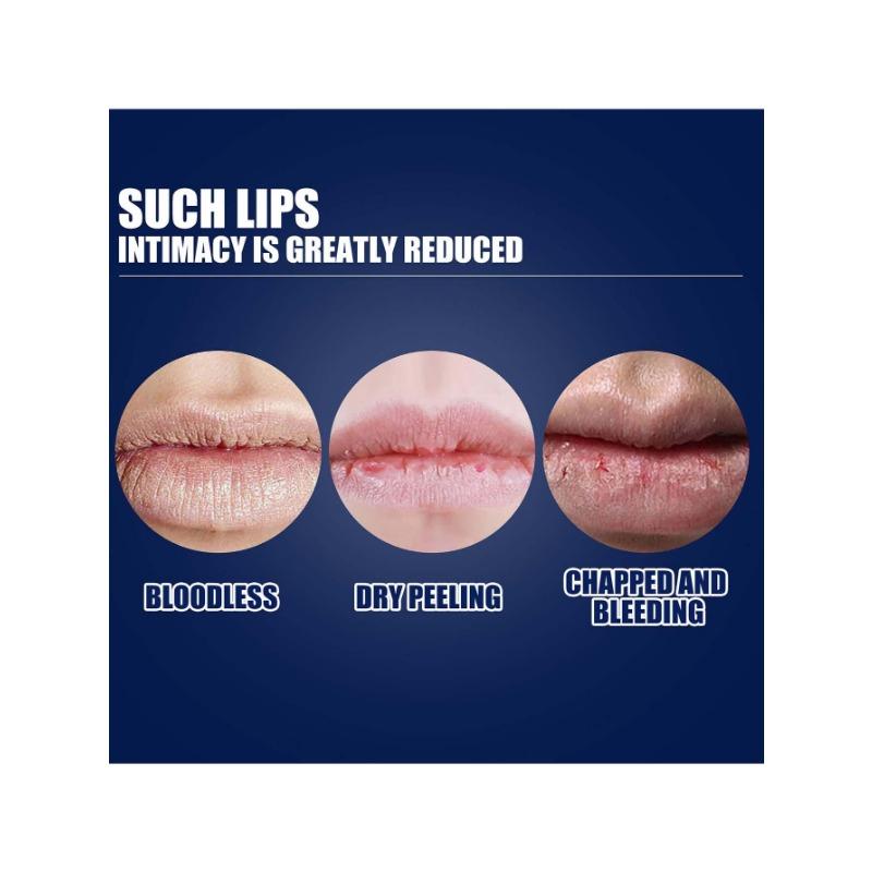 Men's Lip Balm Long Lasting Moisture Removes Dead Skin Lighten Lip for Men's Lips Skin Care Cream