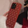 Винтажный белый чехол в горошек для iPhone 17 iPhone 17 Pro Max