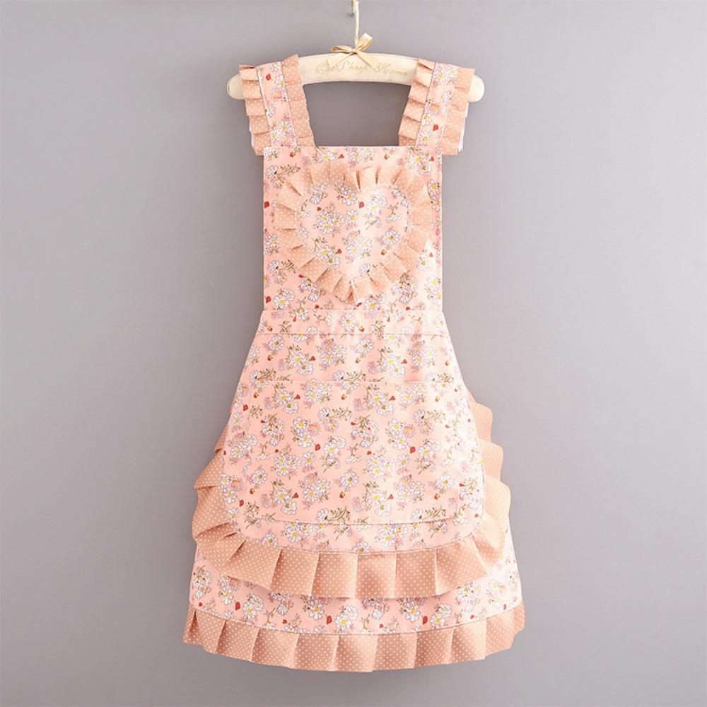 Wear-resistant Korean Style Apron Breathable Stylish Apron Comfortable Work Attire Apron Gardening