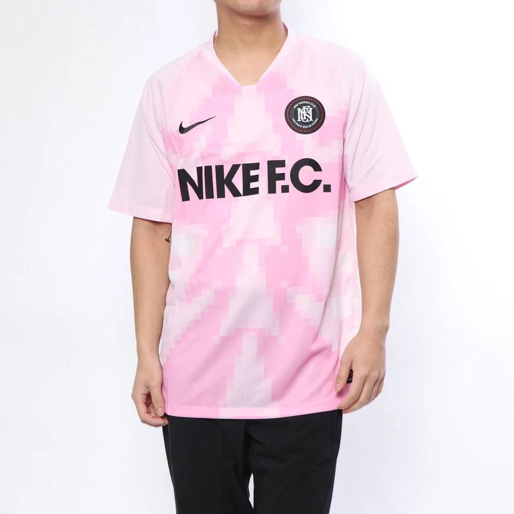 Nike Футболка с коротким рукавом с принтом Fc, мужские топы персикового цвета AO0667-663
