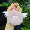 Cross-Border Plush Little Devil Soot Ball Faux Rex Rabbit Fur Pendant Keychain/Backpack Charm