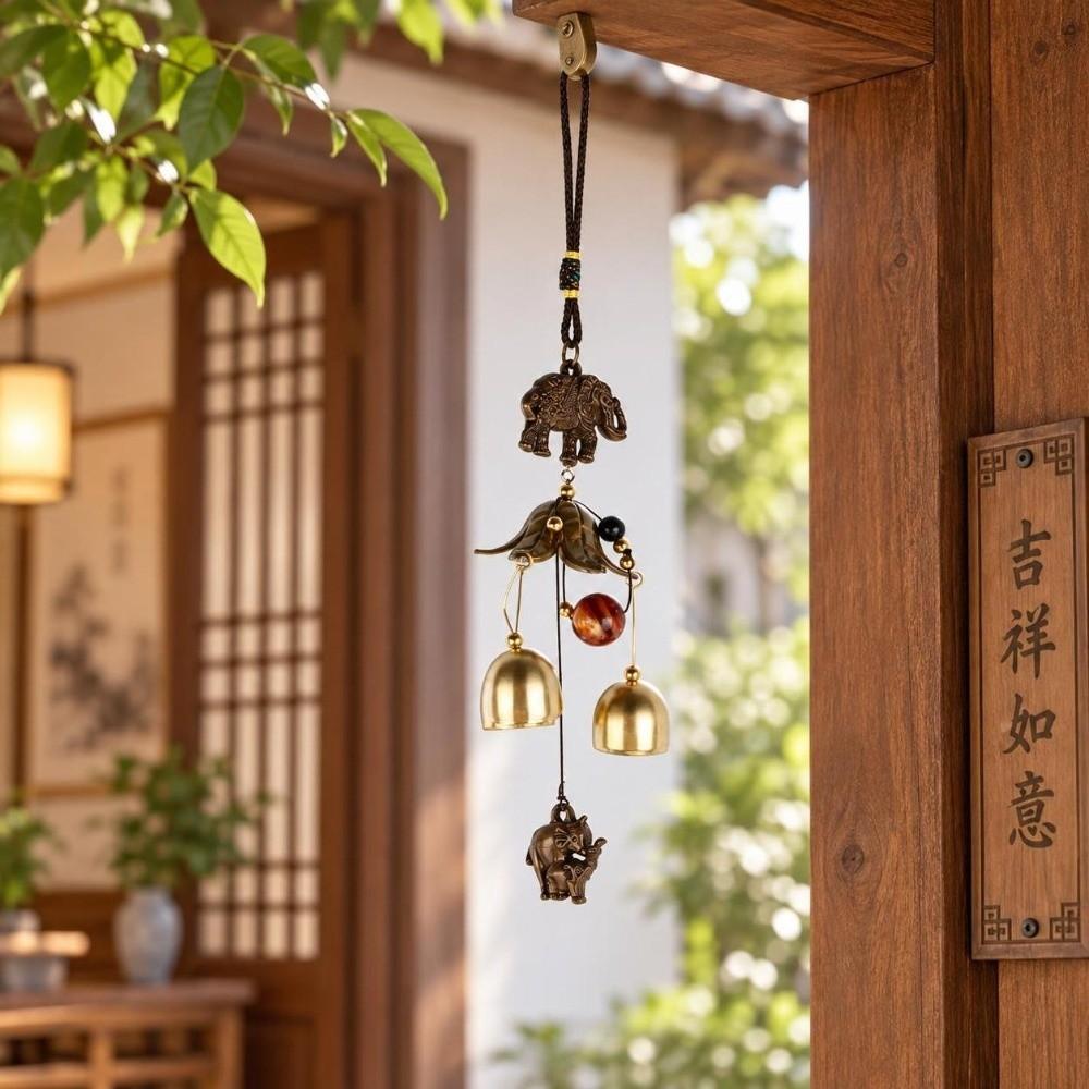 2pcs Exquisite Workmanship Hanging Wind Bell Decorative Wind Chimes For Home Decoration