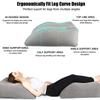 Inflatable Foot Pillow Elevation Leg Pillows Travel Camping Sleeping Wedge Pillow Knee Cushion,Inflator Electric Air Pump 220V
