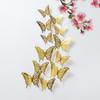 3D Наклейки на стену в виде бабочек - Высококачественный однослойный ПВХ Аксессуары для домашнего декора