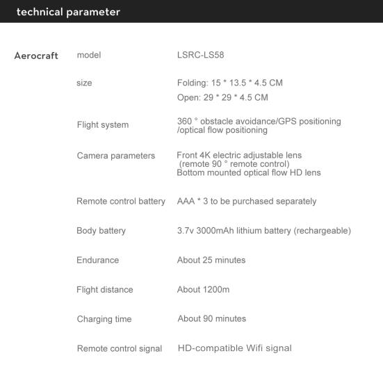 Складной игрушечный дрон для взрослых и детей 4K Pixel HD-совместимая камера Дрон для аэрофотосъемки с бесщеточным двигателем Радиоуправляемый квадрокоптер с GPS-высотой